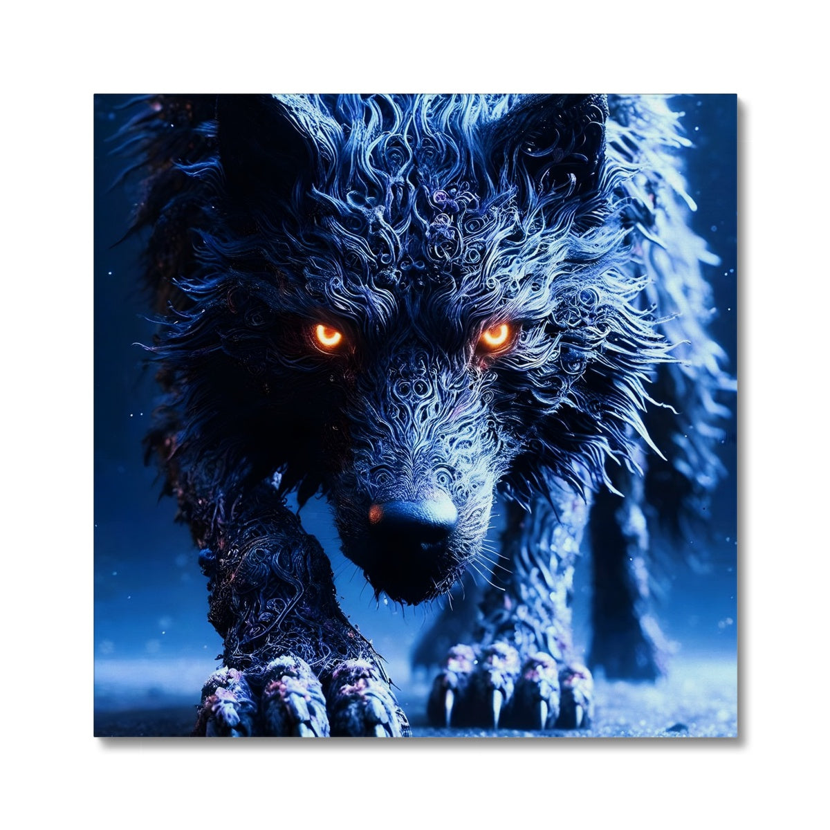 Hell wolf Canvas