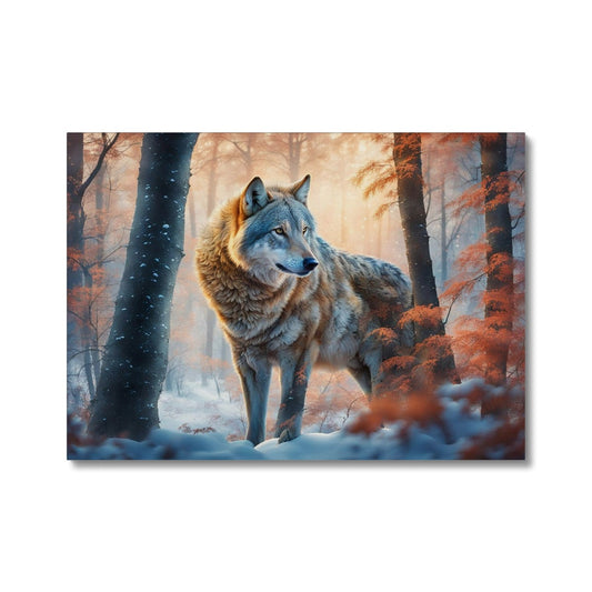 Winter Wolf Canvas